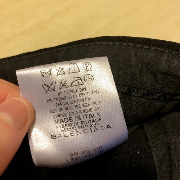 Auth BALENCIAGA Straight Leg Pants Size: M | US8, FR40 - Picture 7 of 7